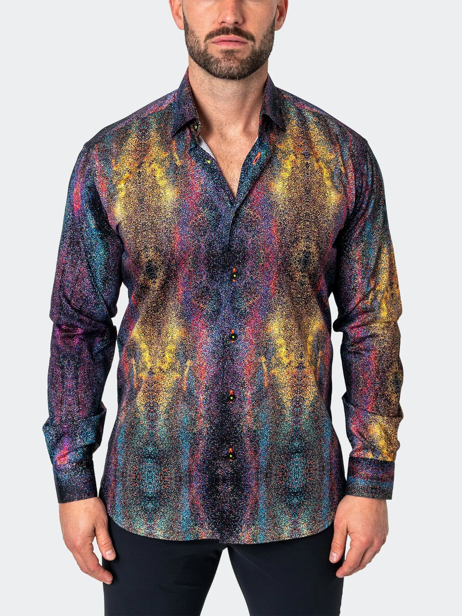 Fibonacci Galaxy Black