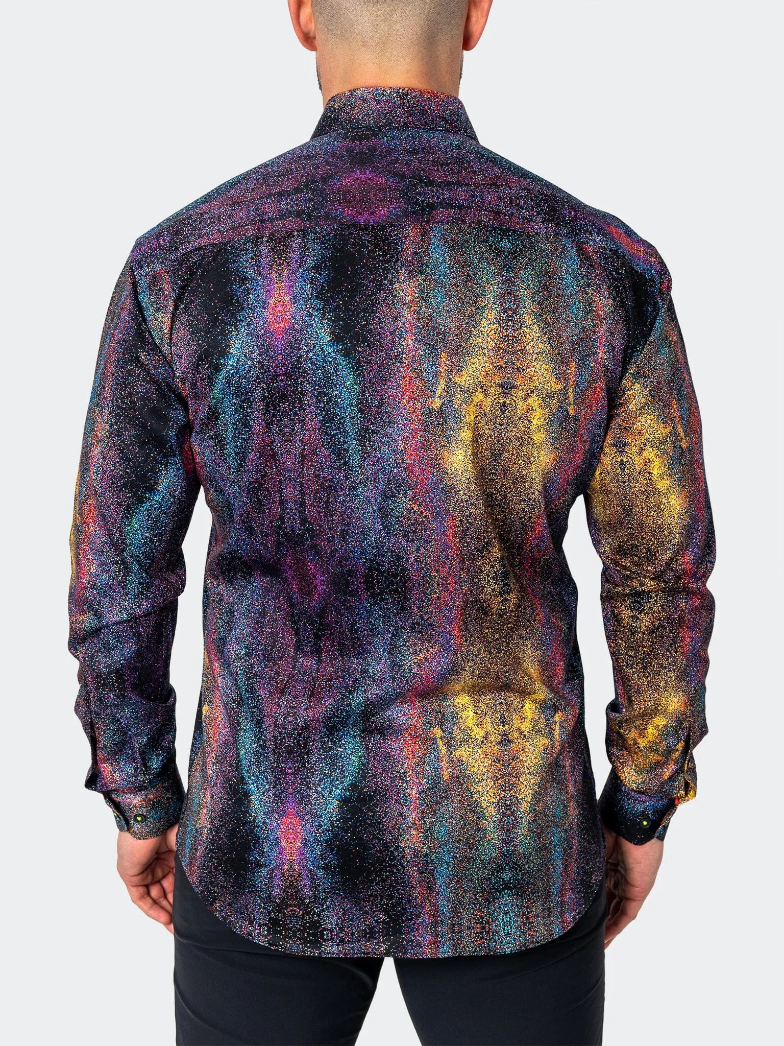 Fibonacci Galaxy Black