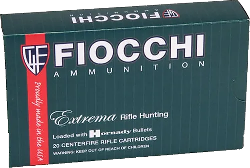 Fiocchi 308TTSX Extrema 308 Winchester/7.62 NATO 168 GR Tipped TSX Boat Tail 20 Bx/ 10 Cs