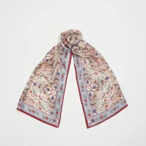 Folksy Fox Silky Scarf