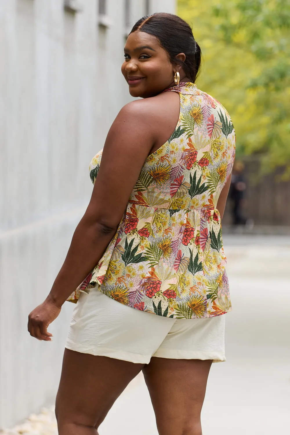 Full Size Tropical Vacation Top