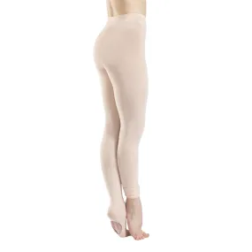 Girl's Convertible Ballet Tights - Pink
