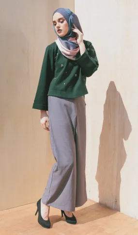 GRAY CHARLOTTE PANTS