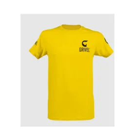 GRIVEL LOGO T-SHIRT Unisex colore Giallo