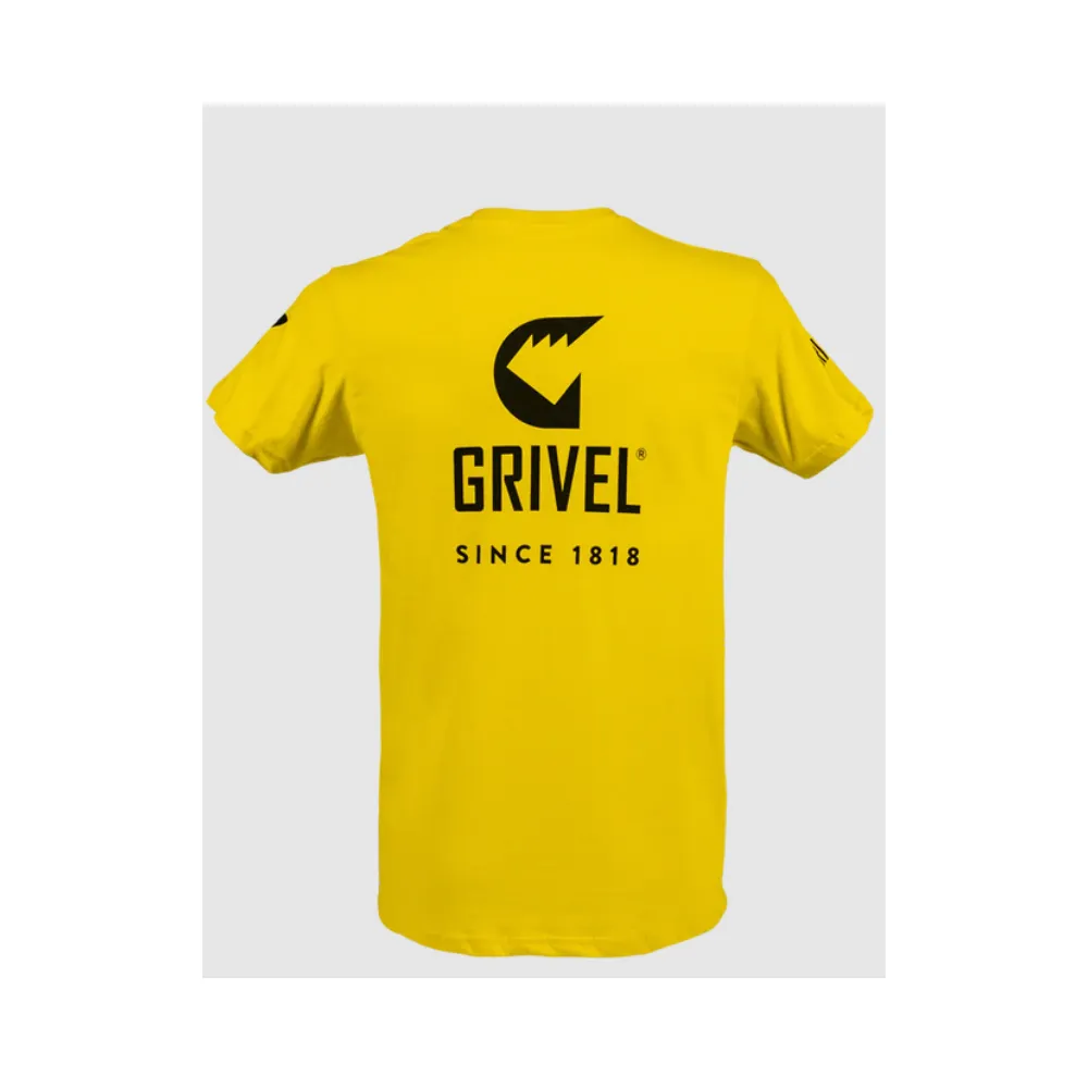 GRIVEL LOGO T-SHIRT Unisex colore Giallo