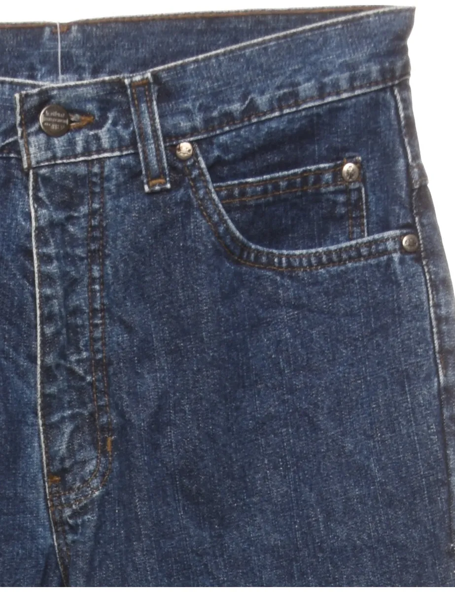 Harley Davidson Medium Wash Tapered Jeans - W29 L33
