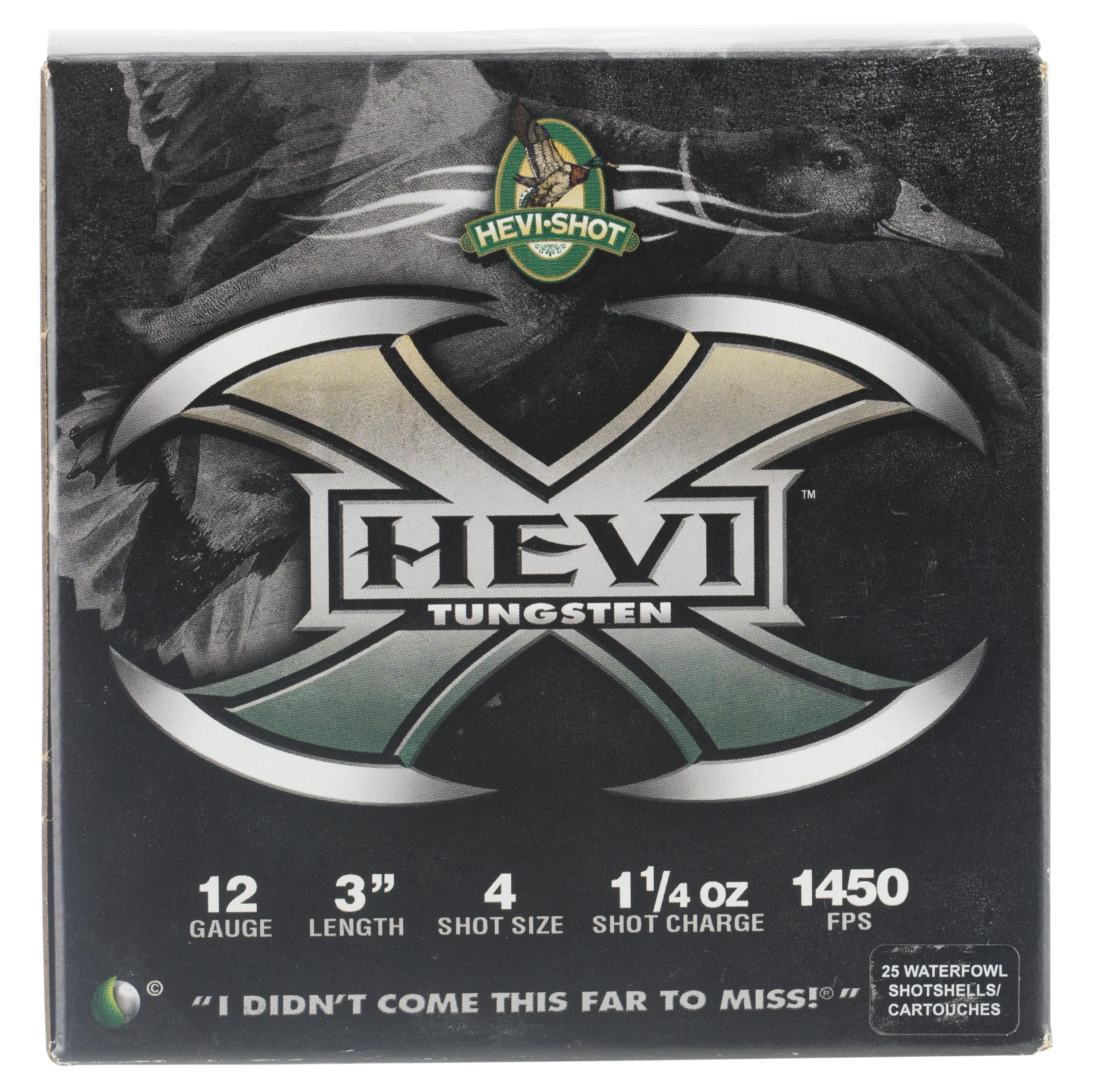 Hevishot 50304 Hevi-X Waterfowl 12 Gauge 3" 1-1/4 oz 4 Shot - 25 Rounds