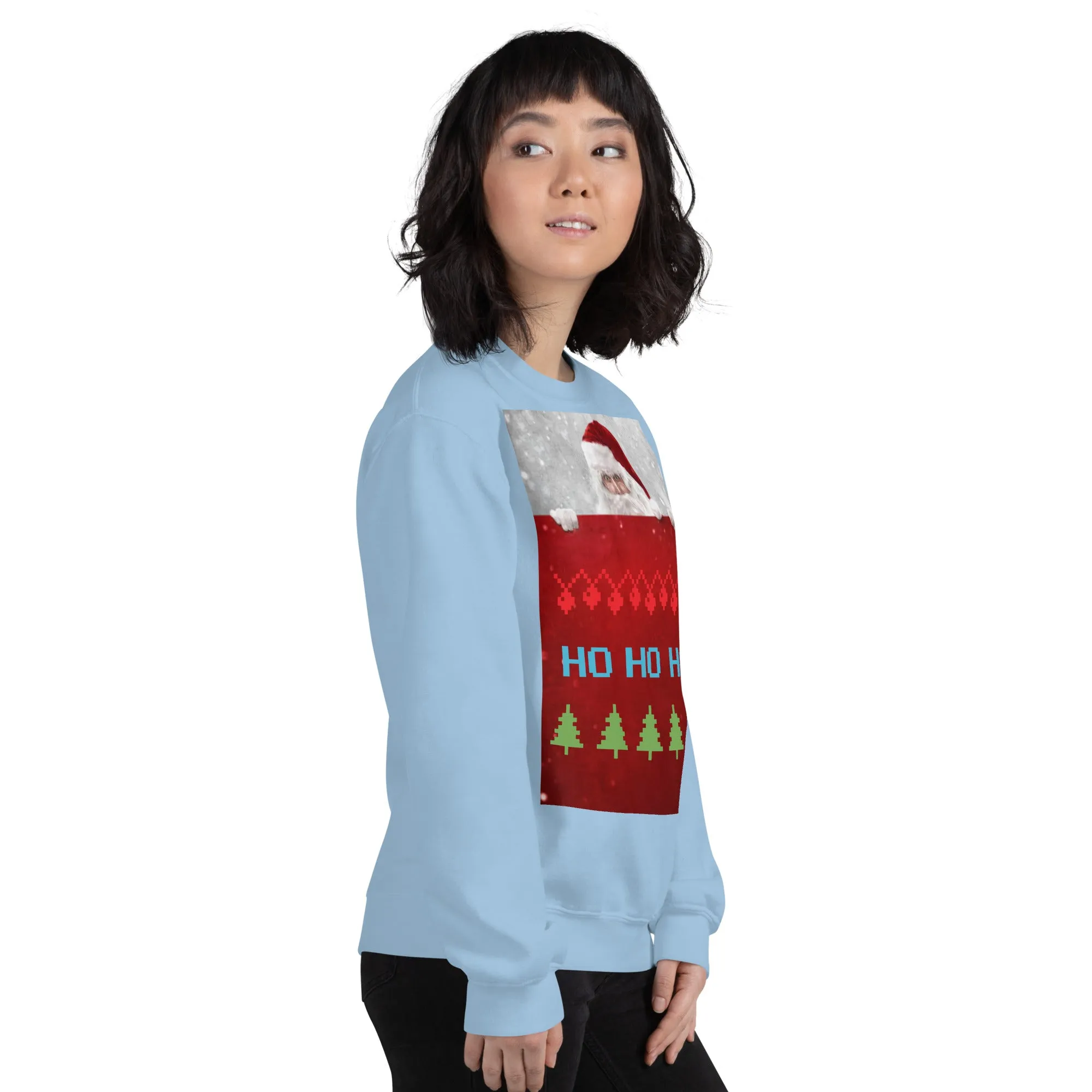 HO HO HO Christmas Sweatshirt (Glamourange Christmas Sweatshirt Womens)