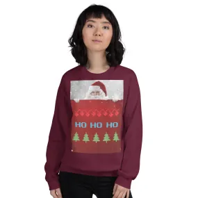 HO HO HO Christmas Sweatshirt (Glamourange Christmas Sweatshirt Womens)