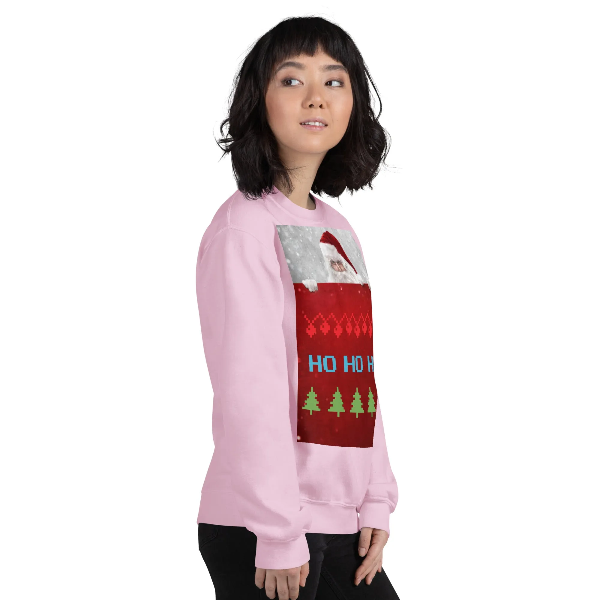 HO HO HO Christmas Sweatshirt (Glamourange Christmas Sweatshirt Womens)