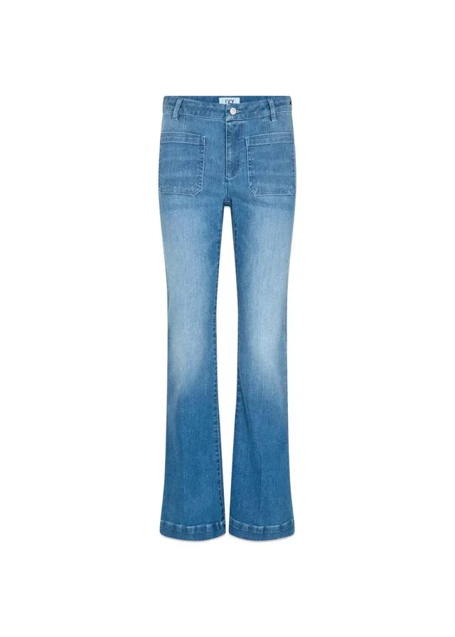 Ivy Copenhagen IVY-Ann Charlotte Jeans Wash Bright Tenerife 32" I234870 51 Denim Blue