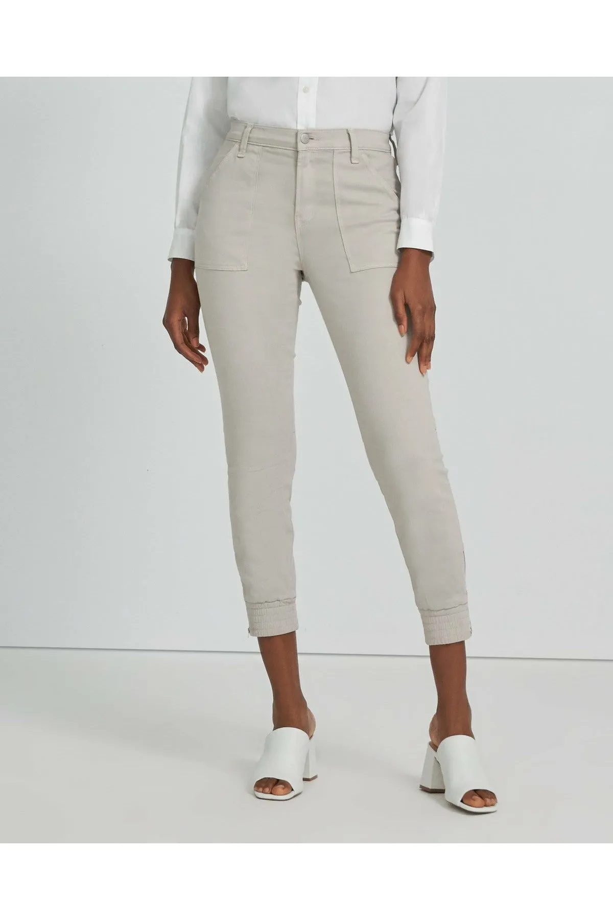 J Brand Arkin Zip Ankle Jogger - Drisftwood