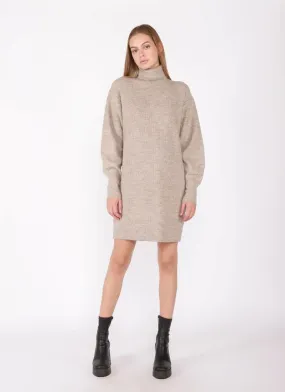 Kayla Mock Neck Sweater Dress