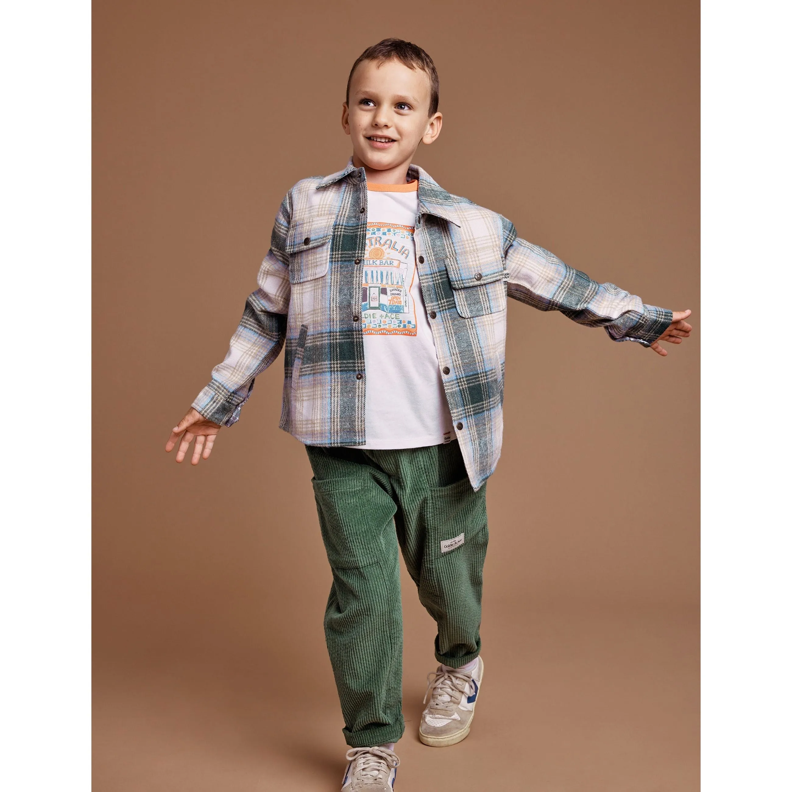 Kit Corduroy Pocket Pant - Alpine