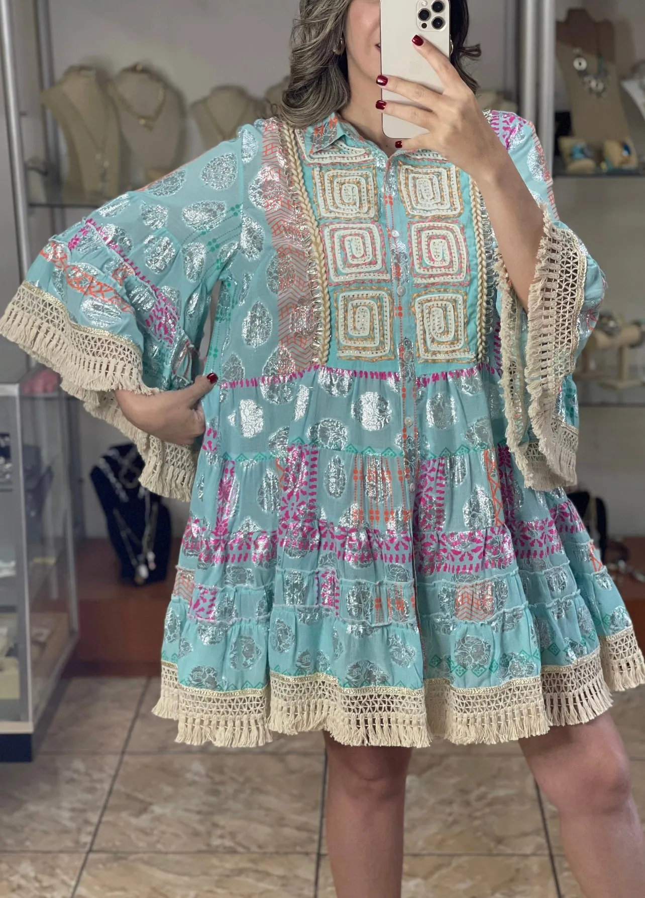 Let’s Party Bohemian Short Dress
