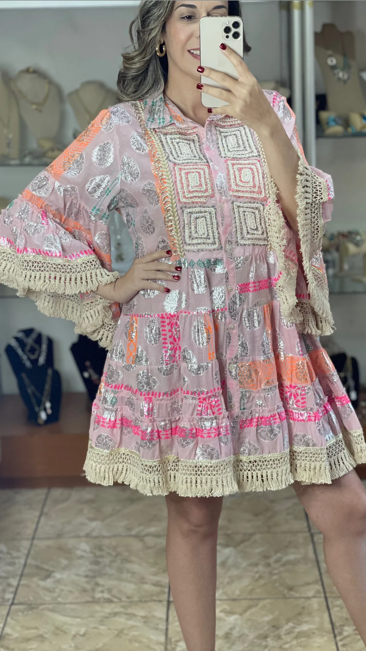 Let’s Party Bohemian Short Dress
