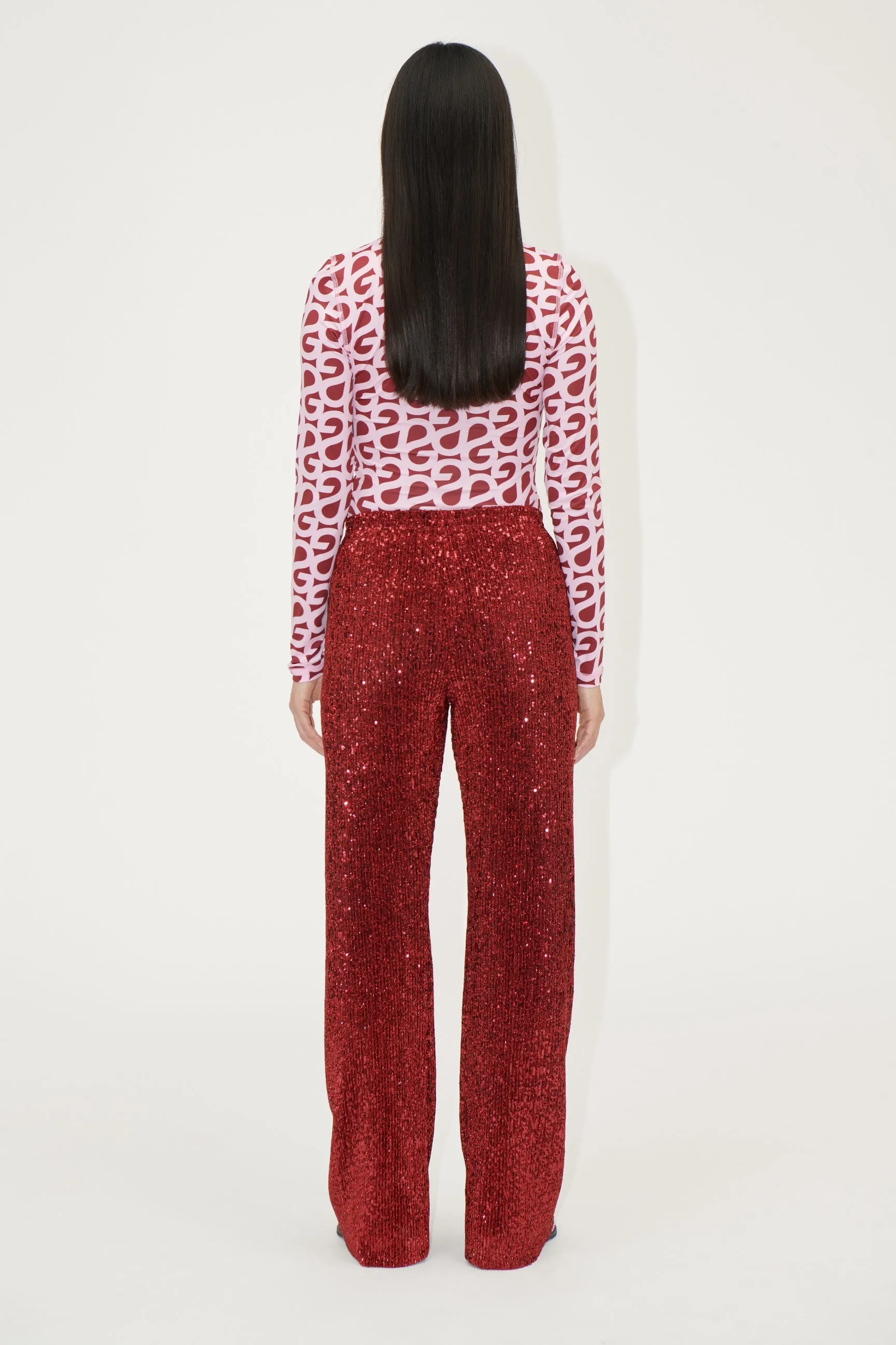 Long Pants, 1903 Sequins Jersey