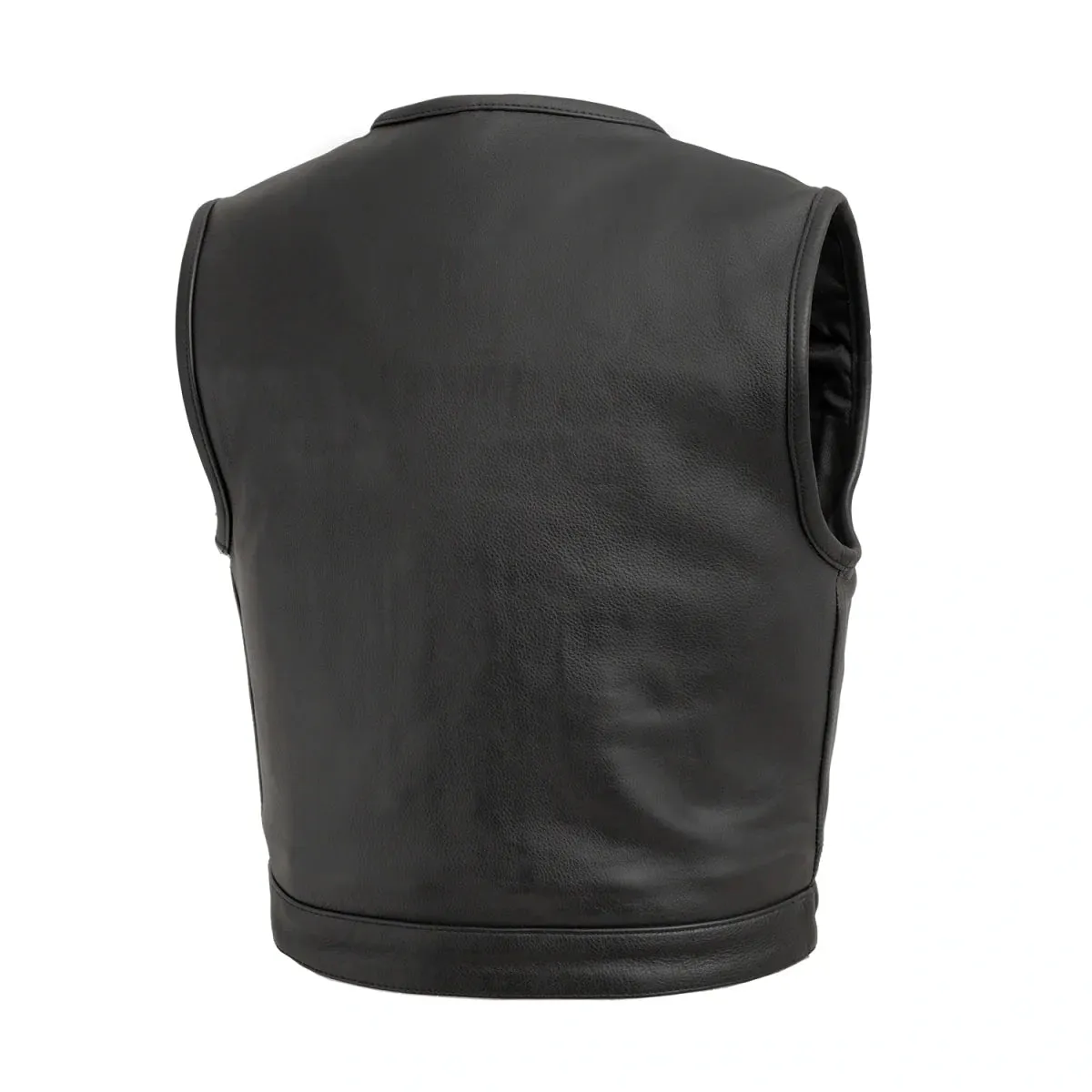 Lowside Men's Motorcycle Leather Vest - Extreme Biker Leather