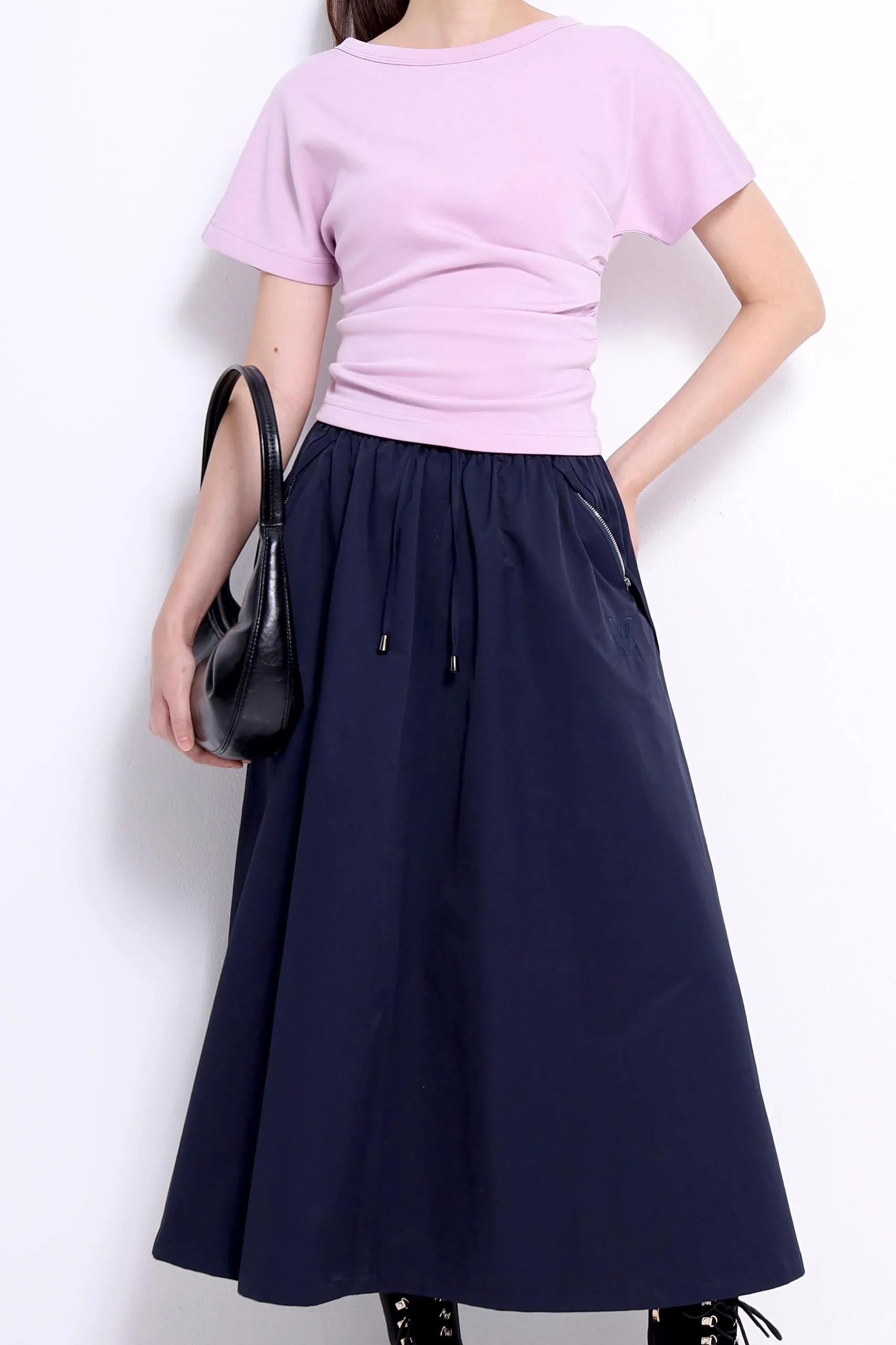 Mara Midaxi Nylon Skirt