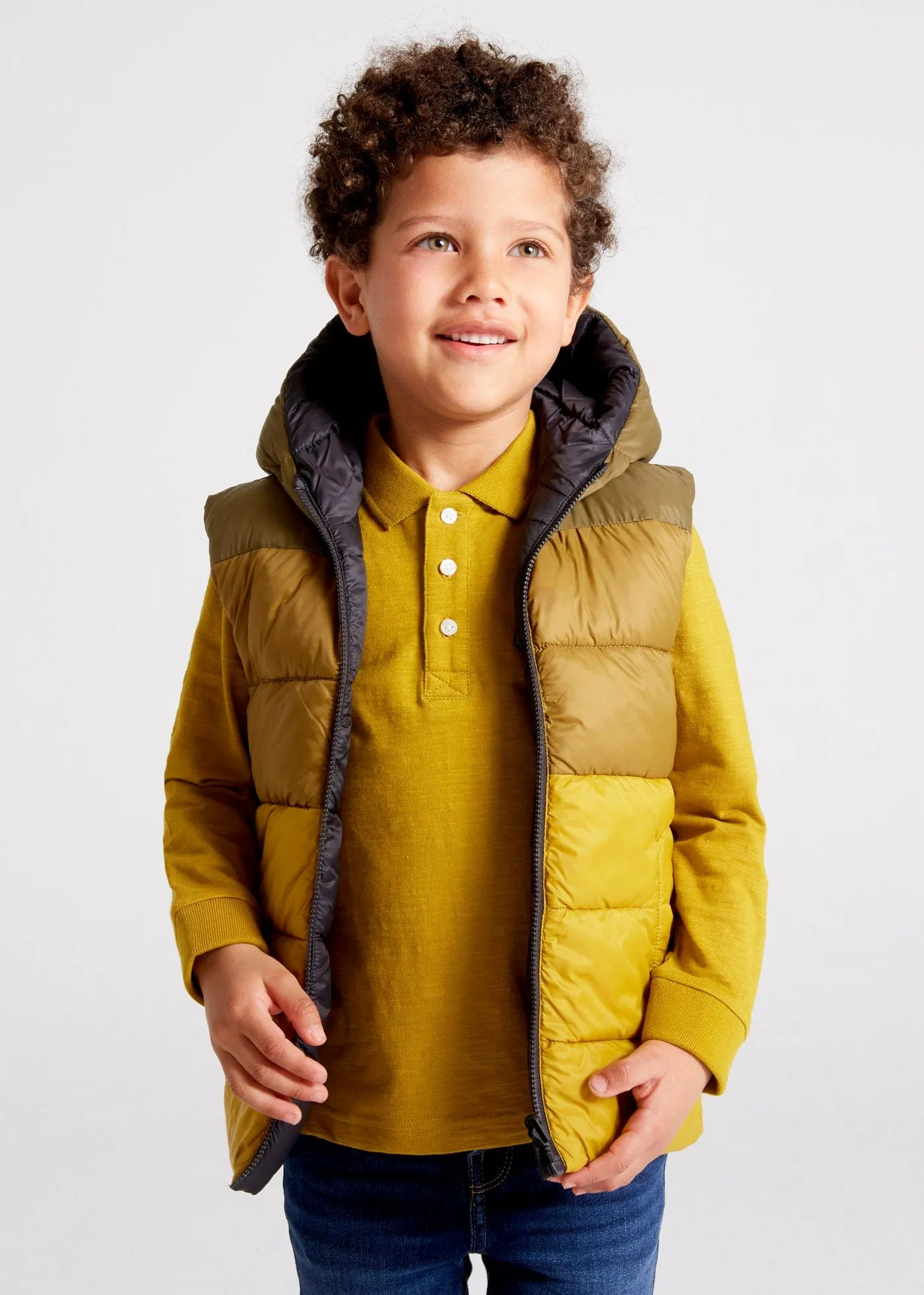 Mayoral Boy's Reversible Puffer Vest