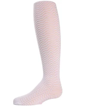 MeMoi Wave Tights White