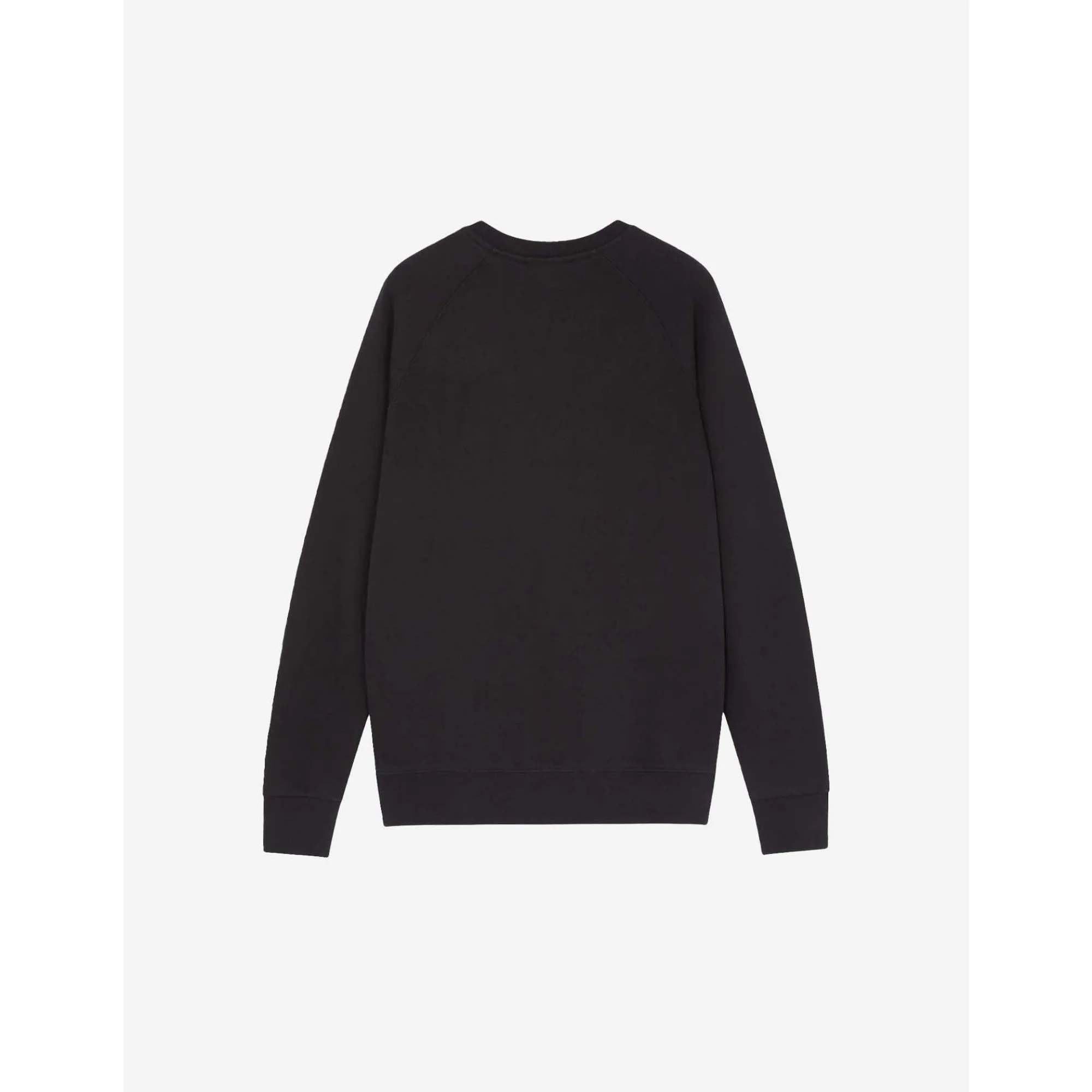 Men Fox Head Patch Classic Sweatshirt - Black