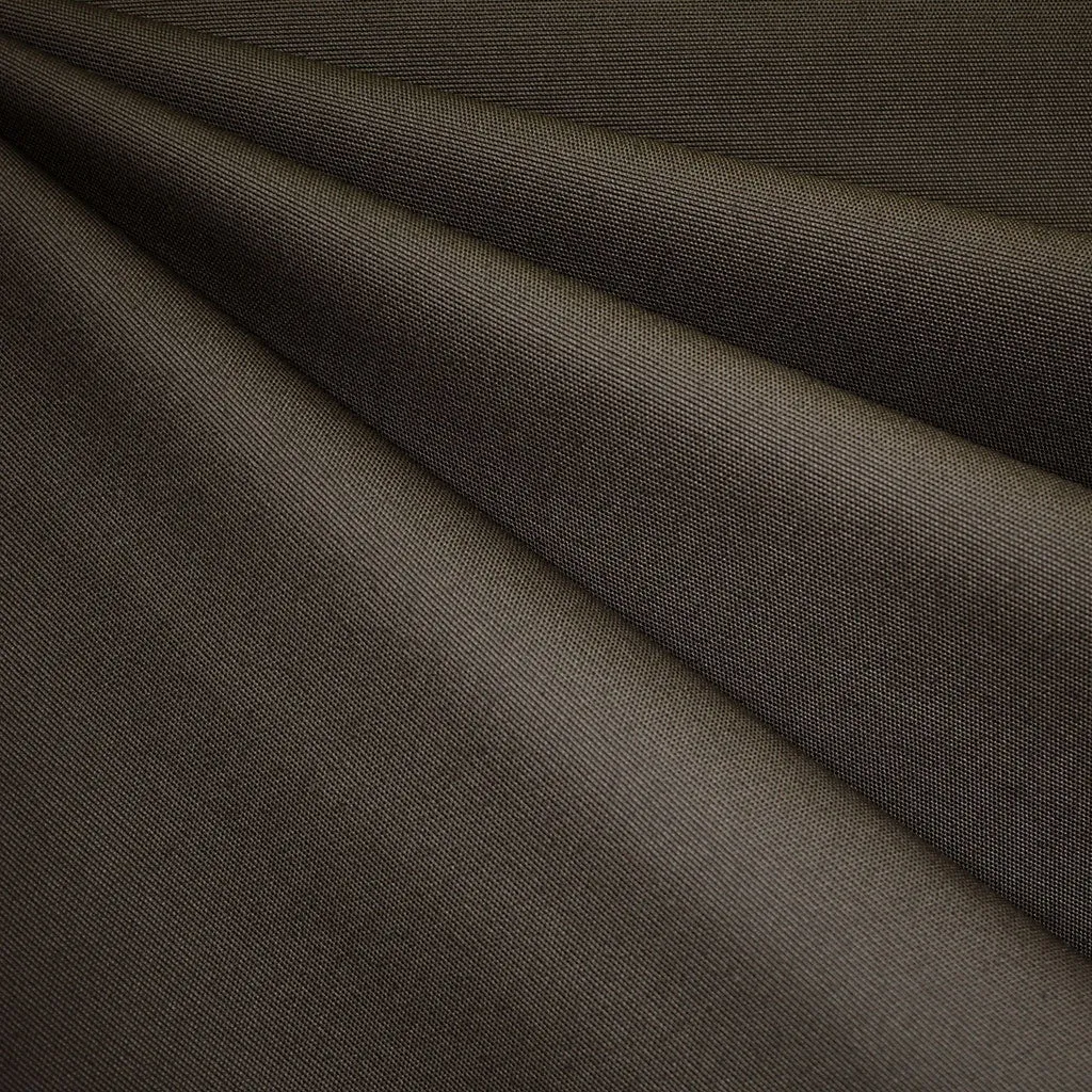 Mid Weight Stretch Oxford Canvas Solid Brown