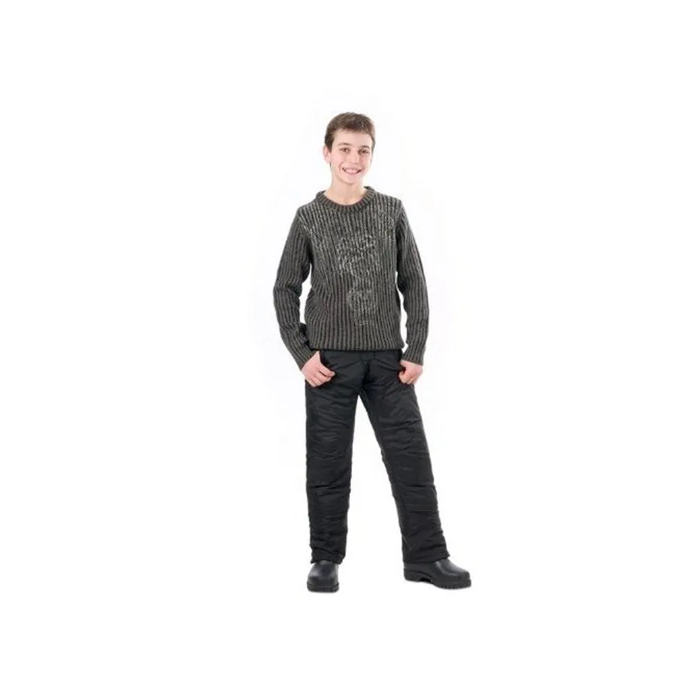 Mossi Black Size 4 Youth Snow Pant