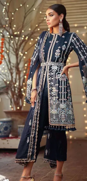 Navy blue shirt and trouser design 2019 # P2644