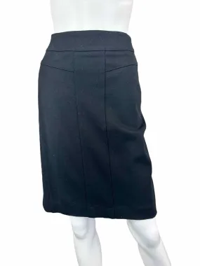 NWT Cabi Black Ponte Pencil Skirt Size 4