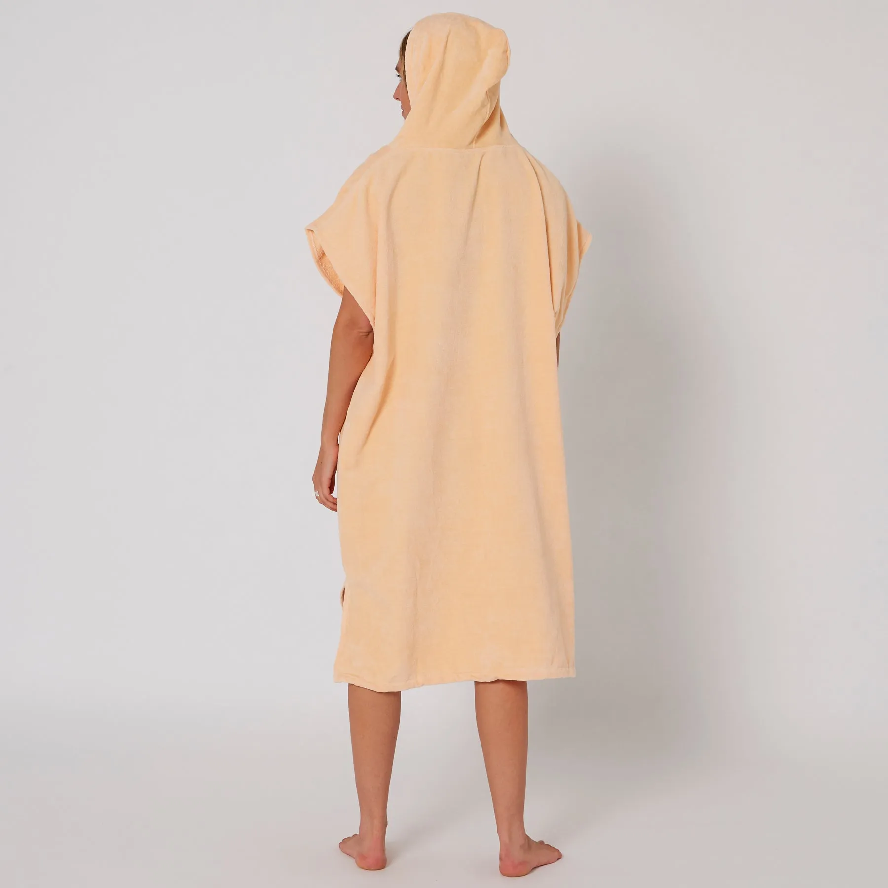 O&E Ladies Honey Hooded Poncho