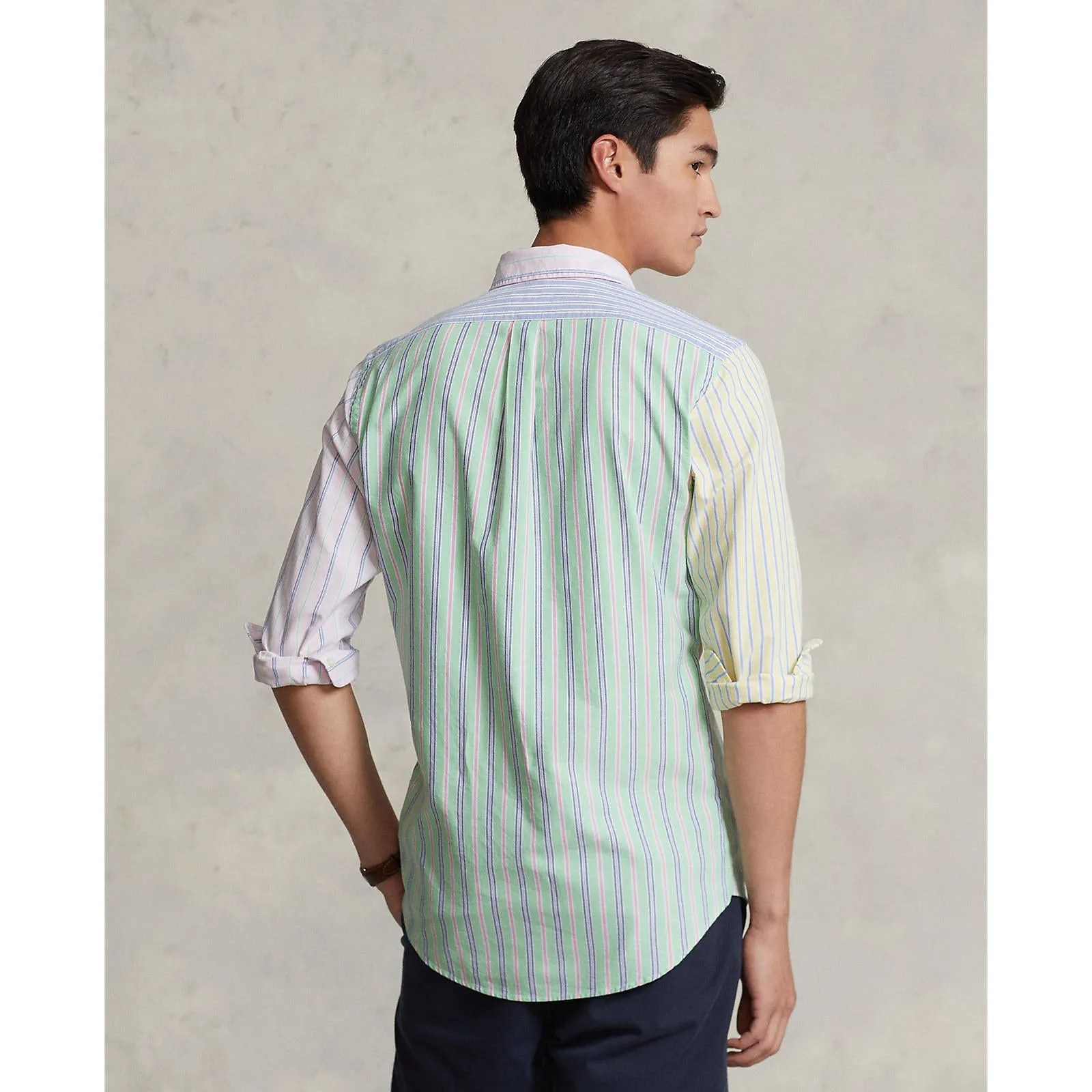 Oxford Shirt - Fancy Stripe Funshirt - Multicolour