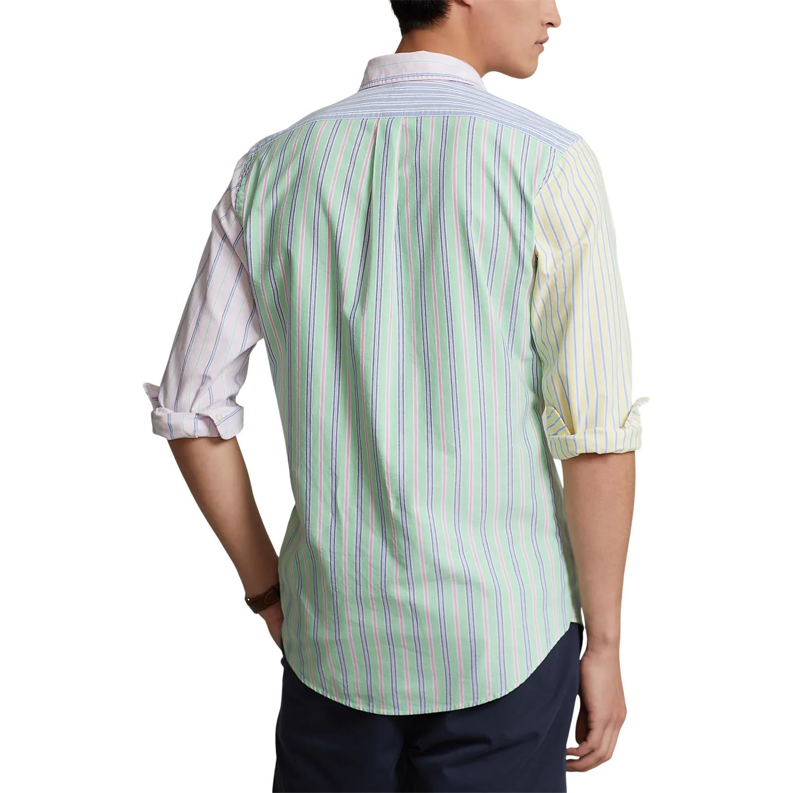 Oxford Shirt - Fancy Stripe Funshirt - Multicolour