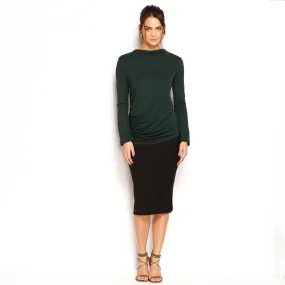 PENCIL SKIRT - CALF - HW