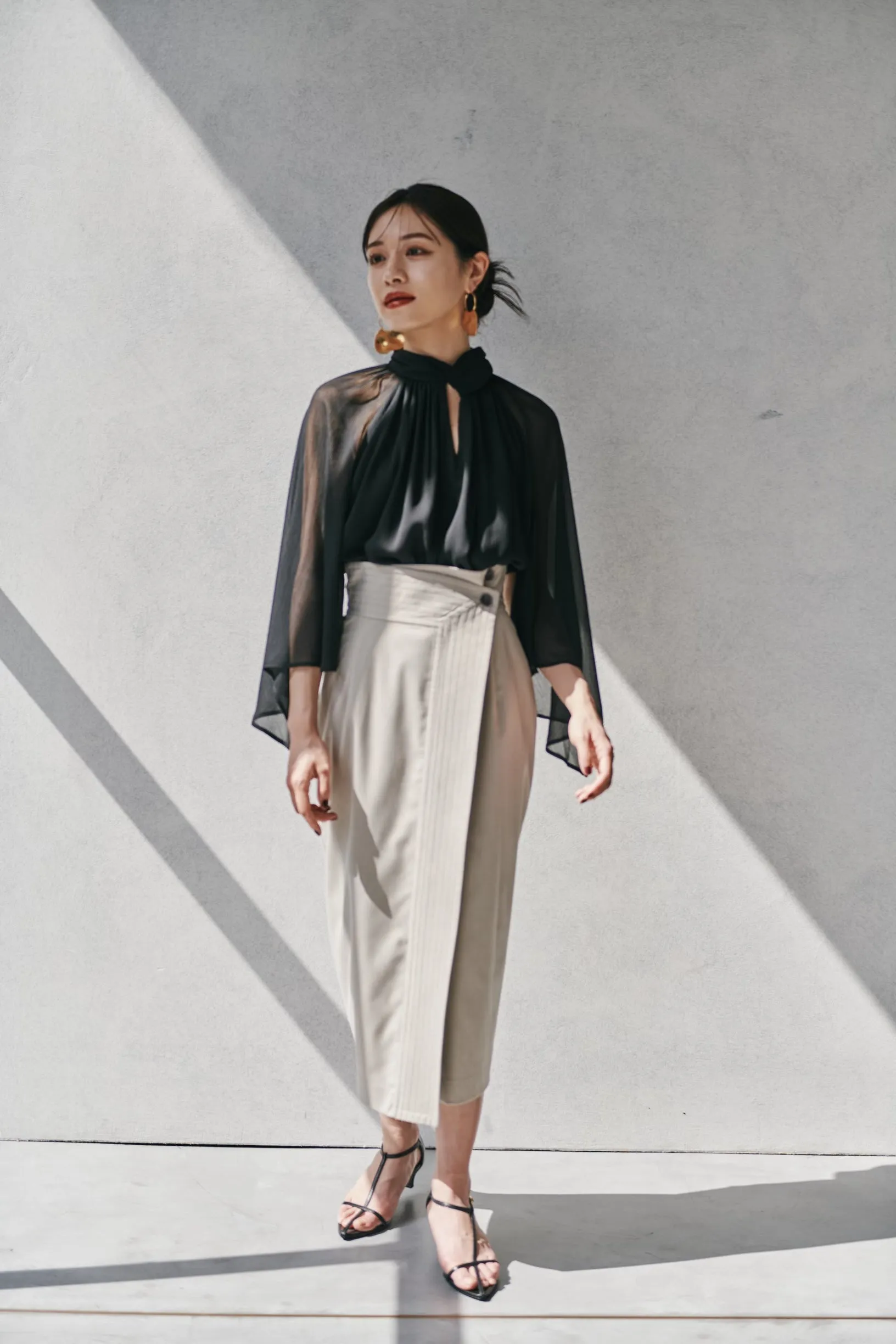 Pencil Wrap Skirt