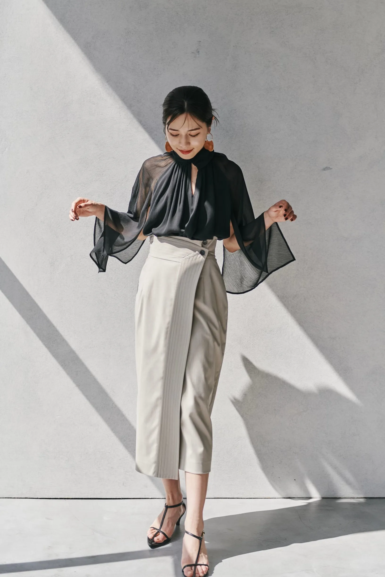 Pencil Wrap Skirt