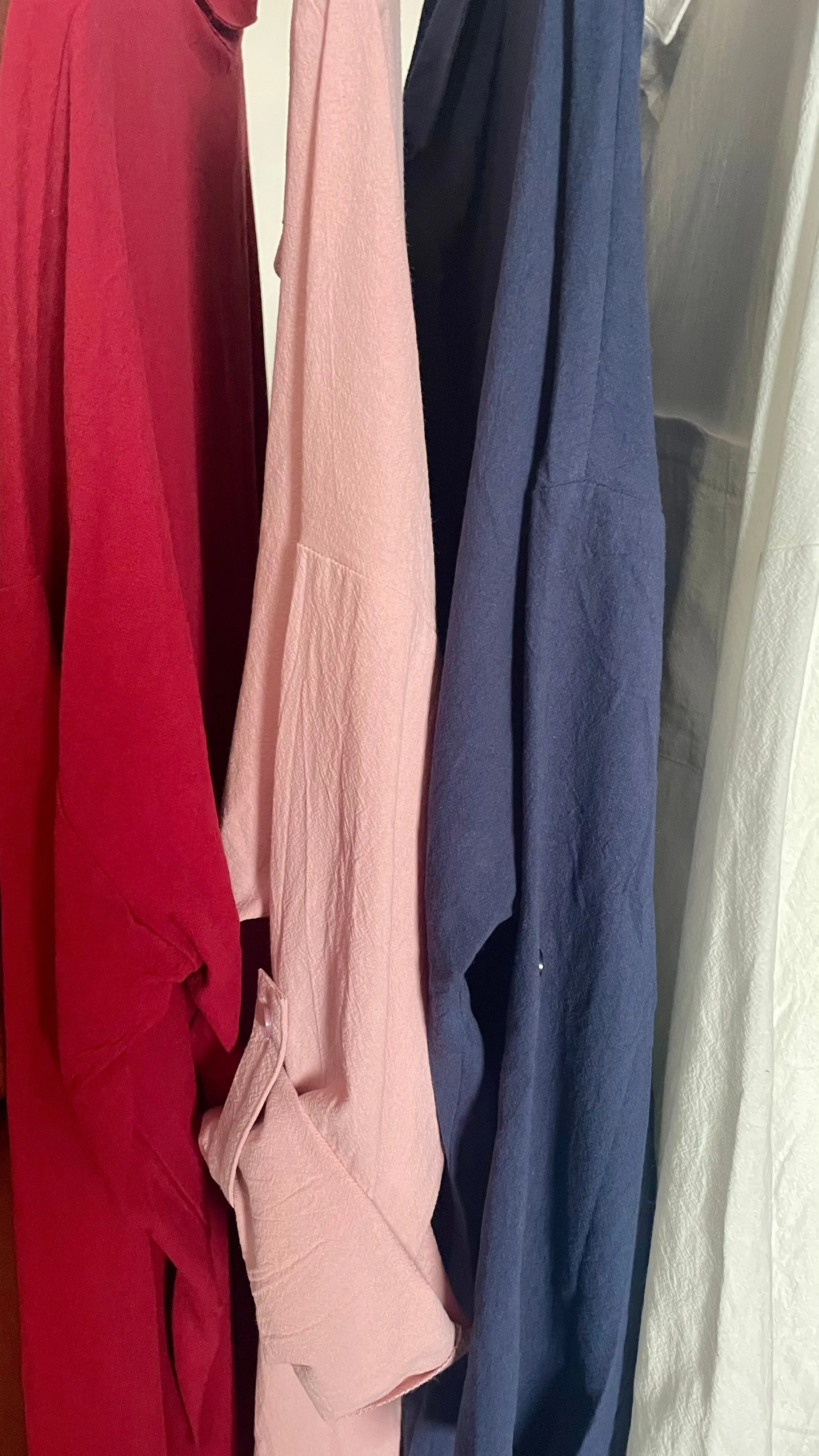 Plain Thick Longline Shirt