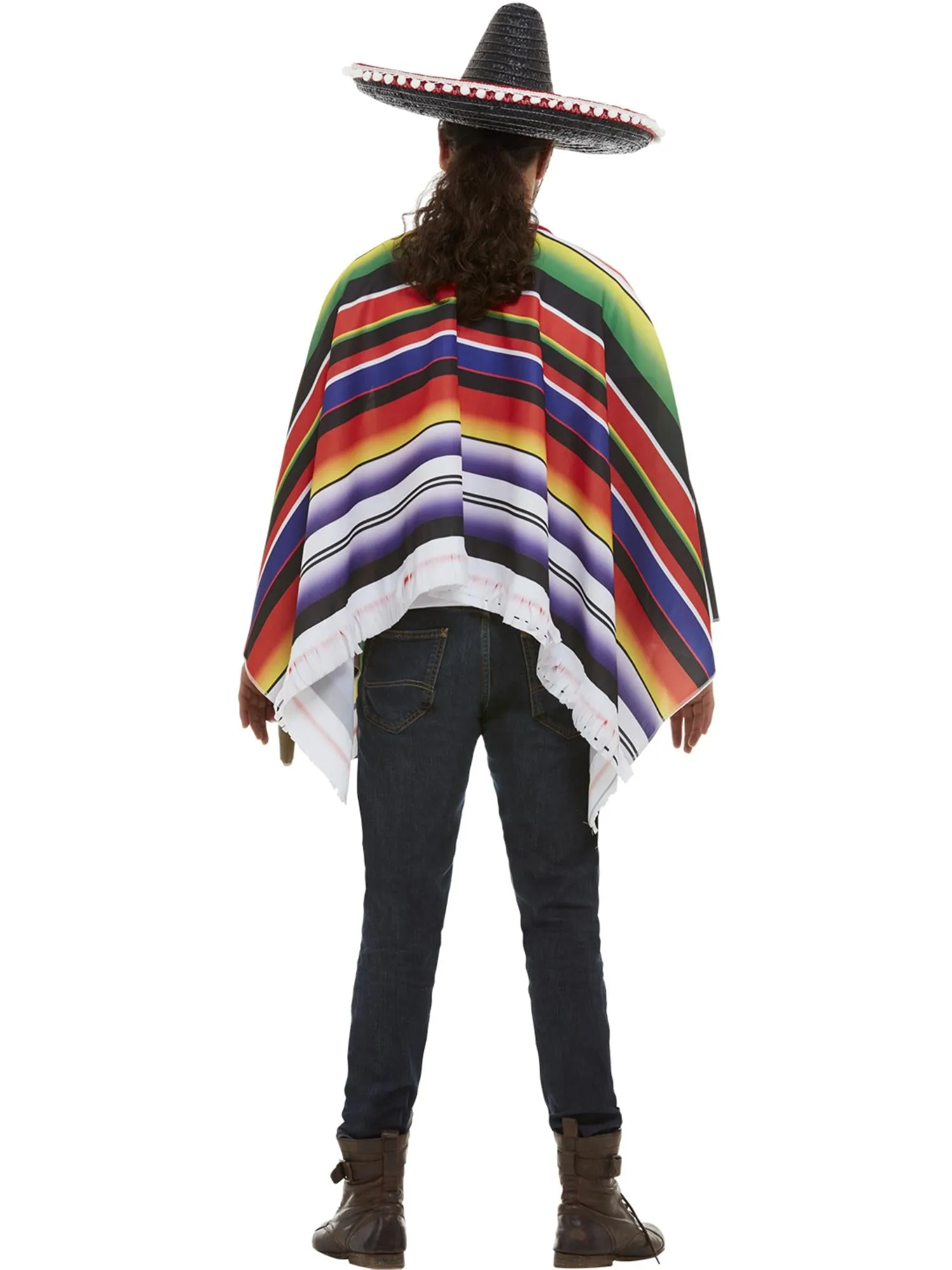 Poncho Multi Coloured