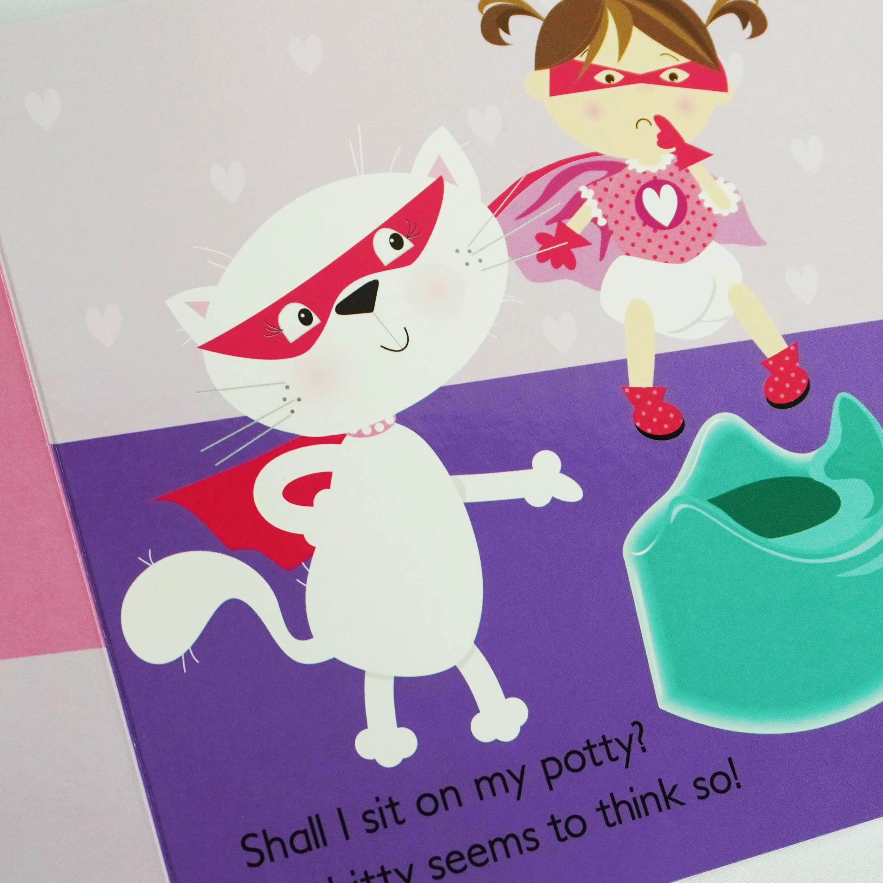 Potty Superhero: Get Ready for Big Boy & Big Girl Pants! 2 Books Set- Ages 2  - Board Book
