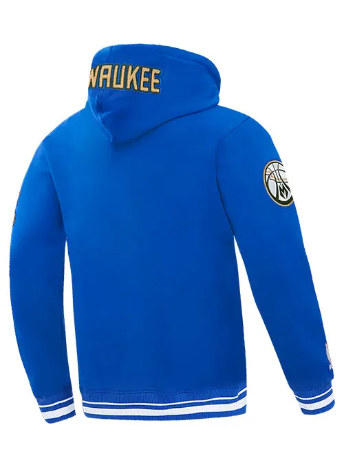 Pro Standard 2024-25 City Edition Wordmark Milwaukee Bucks Hooded Sweatshirt