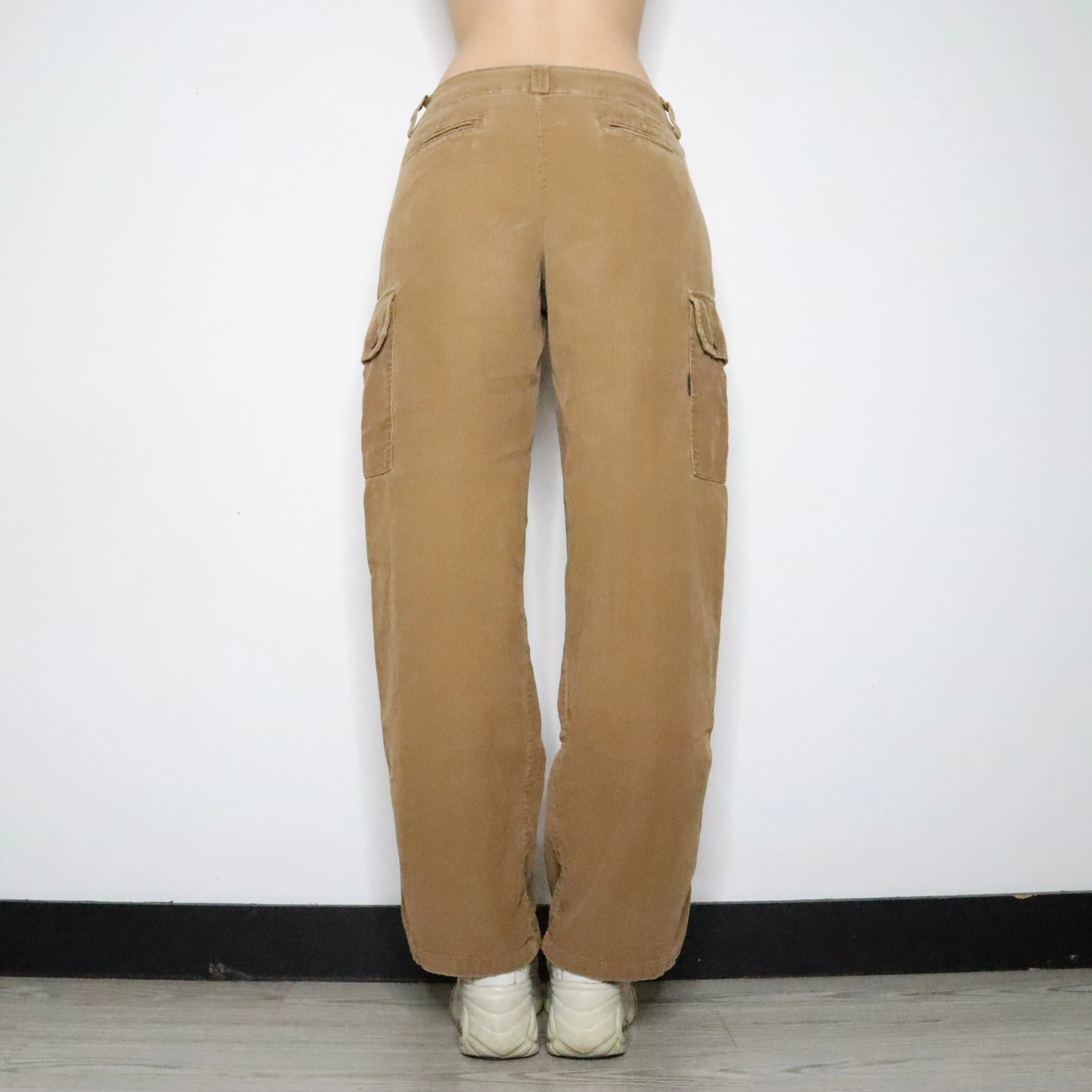 Ralph Lauren Tan Corduroy Cargo Pants (S-M)