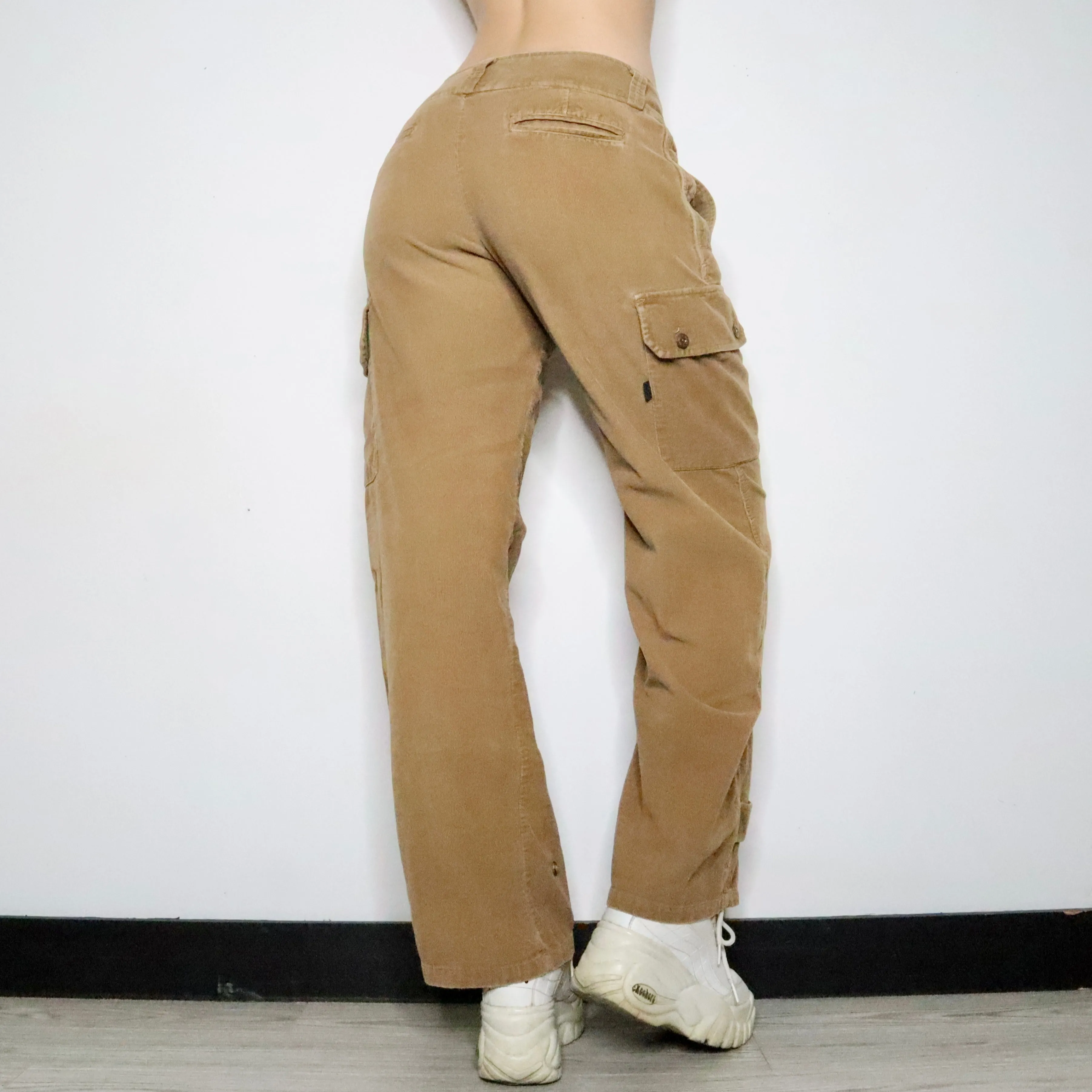 Ralph Lauren Tan Corduroy Cargo Pants (S-M)