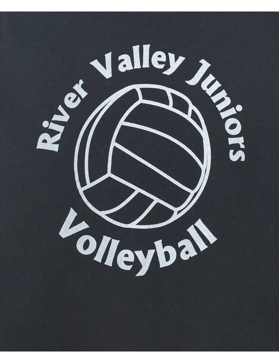 River Valley Juniors Volleyball Printed Sweatshirt - M