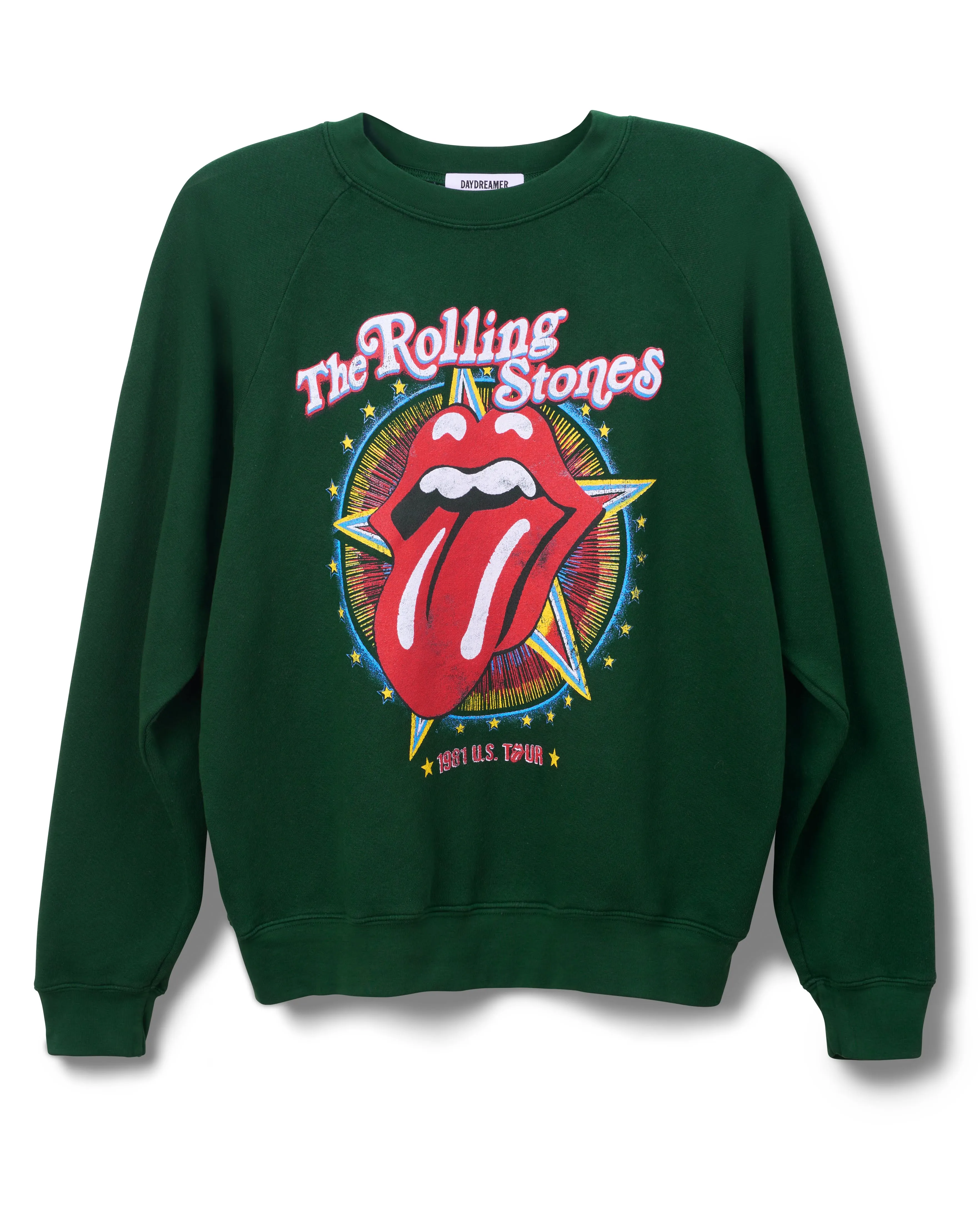 Rolling Stones 1981 US Tour Vintage Sweatshirt by Daydreamer