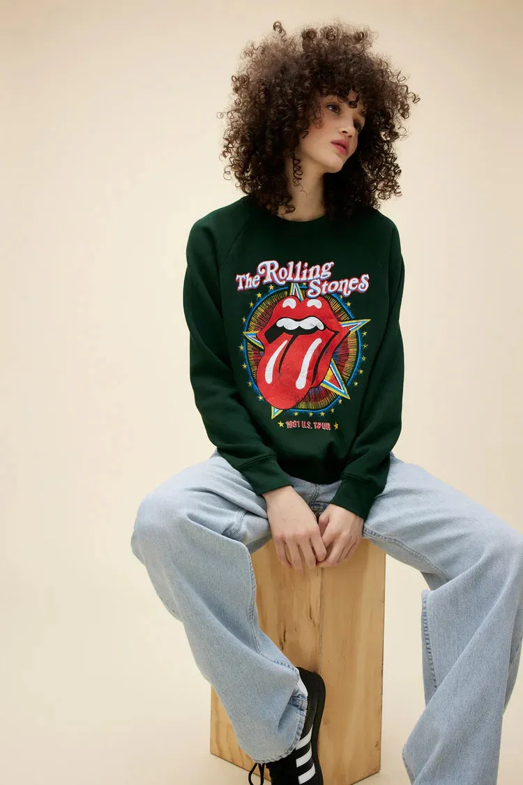 Rolling Stones 1981 US Tour Vintage Sweatshirt by Daydreamer