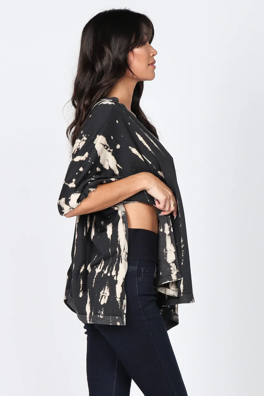S4866B Tie Dye M. Rena Poncho