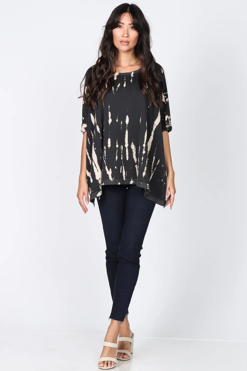 S4866B Tie Dye M. Rena Poncho