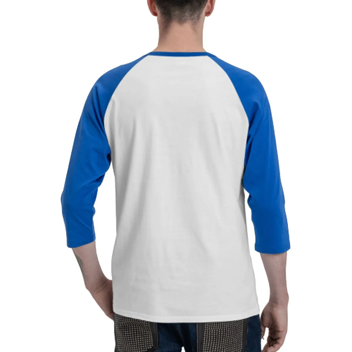 Sarcastic Sasquatch “I'm Not A Step Squatch...”  3/4 Sleeve Cotton Baseball Shirt