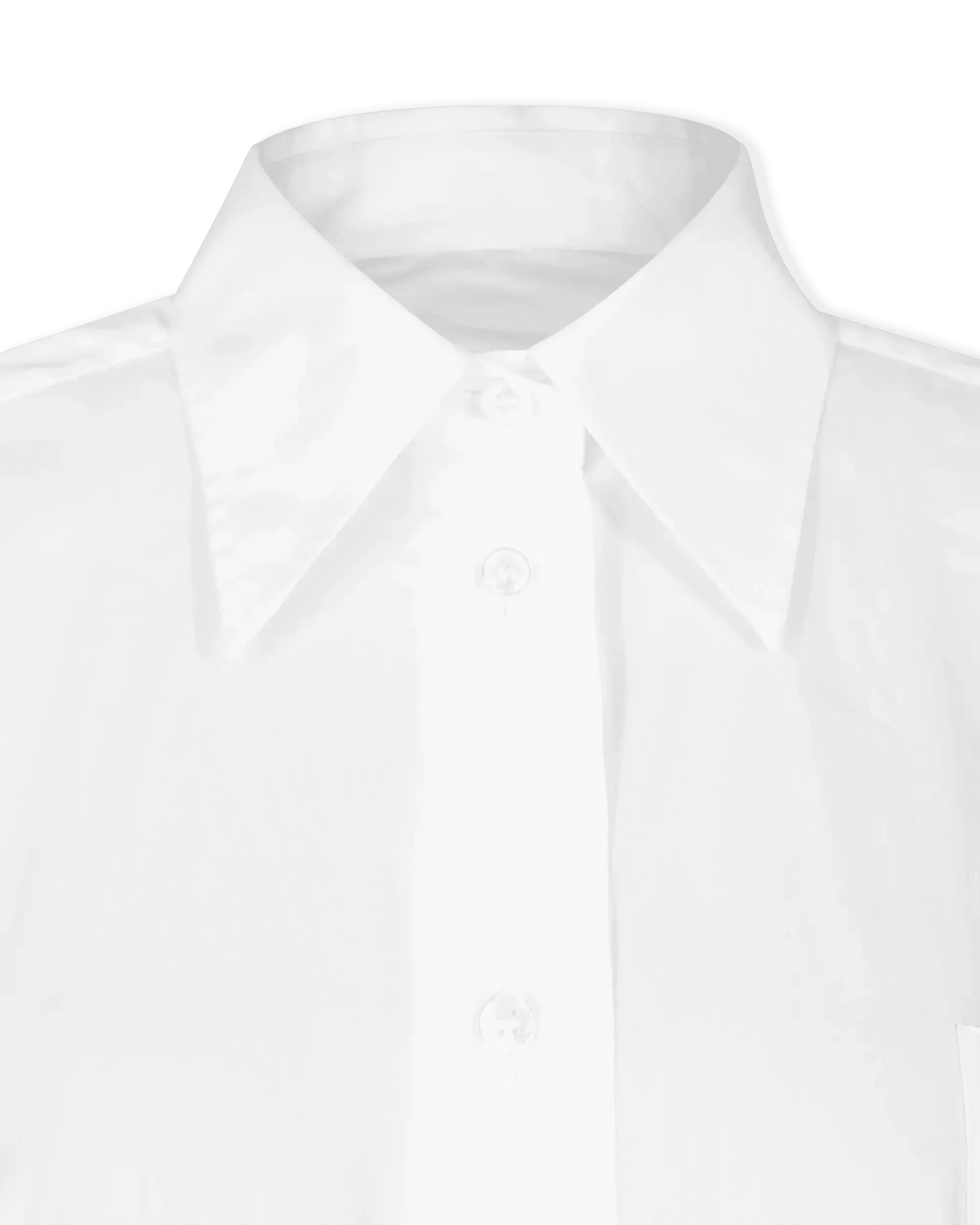 Semi-Sheer Shirt Dress