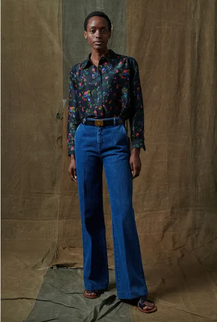 Soeur - Lucrece Shirt, Black Floral
